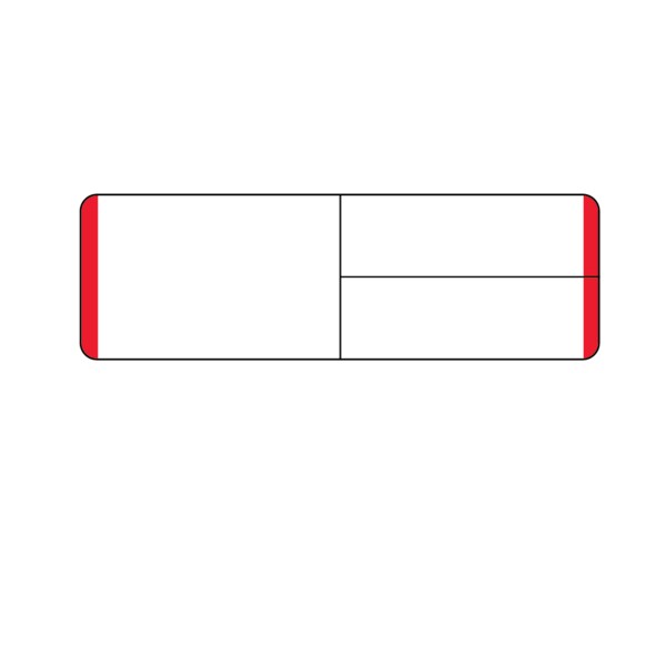 Meditech - Multi Set label - Knife-Cut 1-1/4" x 4